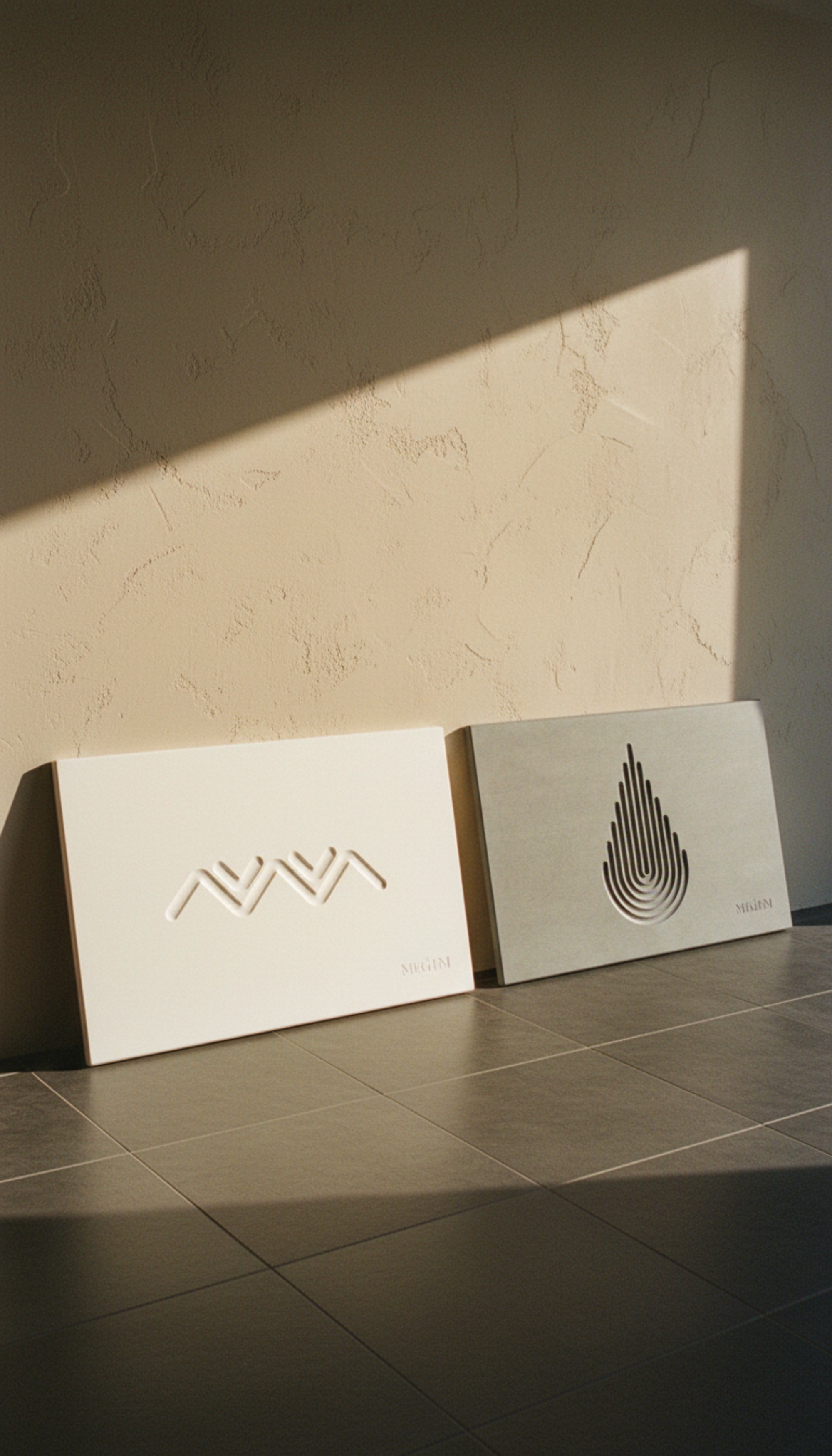 MEGEM Alpine and Summit stone bath mats